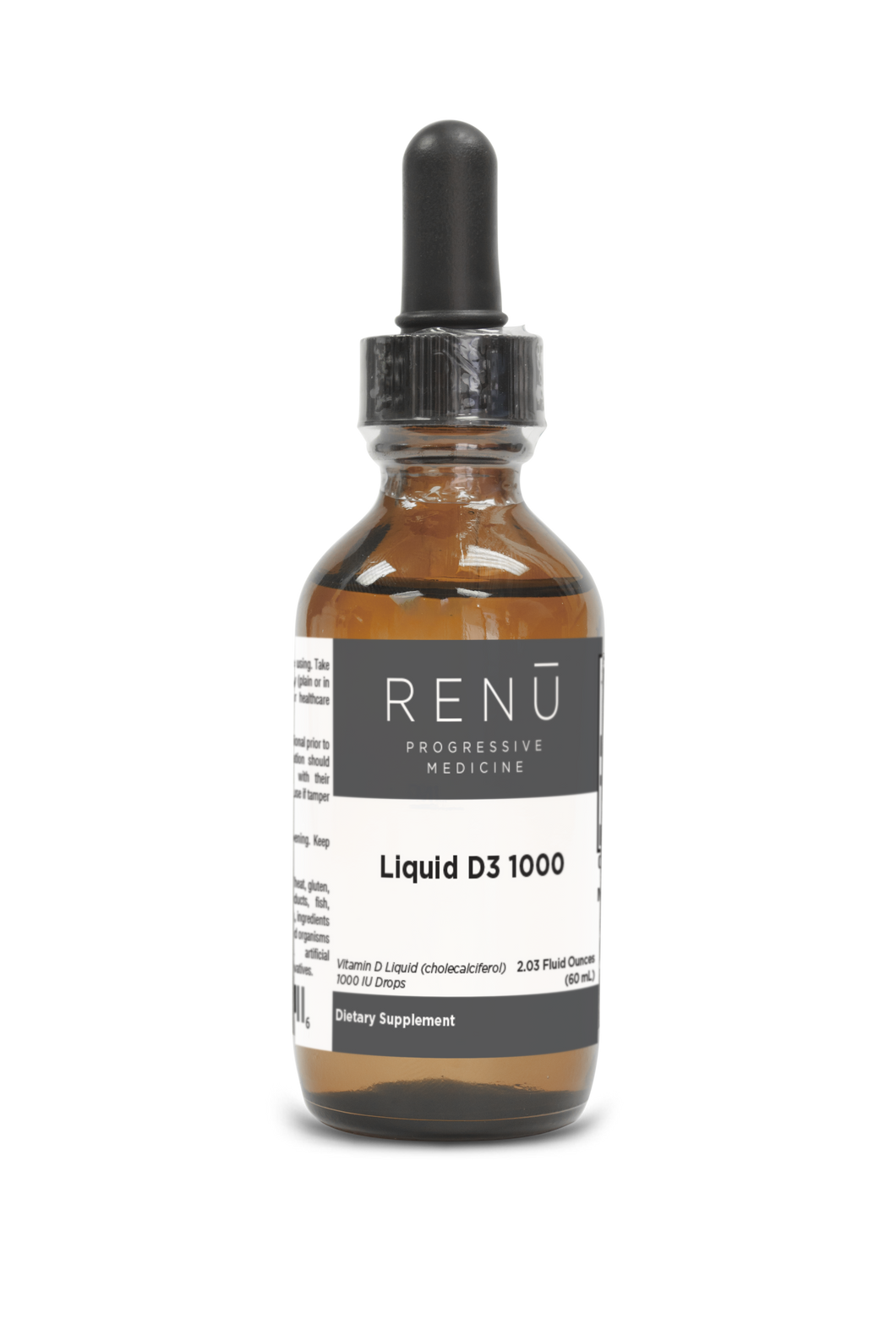 Liquid D3 1000 - 60 ml bottle