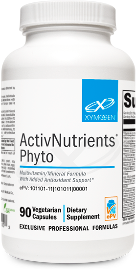 XYMOGEN, ActivNutrients Phyto 90 Capsules