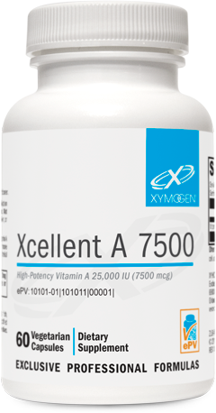 XYMOGEN, Xcellent A 7500 - 60 Capsules