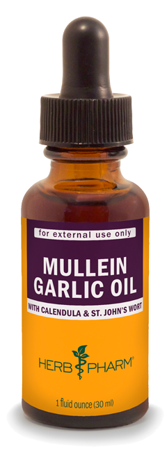 MULLEIN GARLIC OIL 1 fl oz
