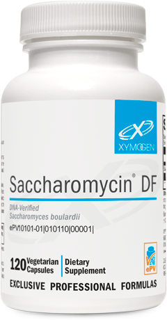 XYMOGEN, Saccharomycin DF 120 Capsules