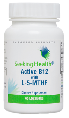 Active B12 with L-5-MTHF 60 Lozenges