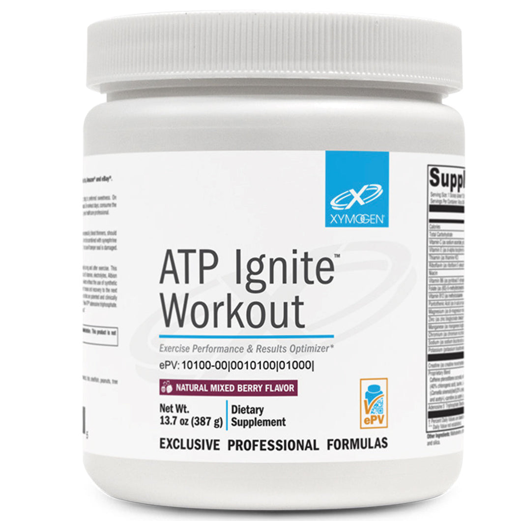 XYMOGEN, ATP Ignite Workout Mixed Berry 30 Servings