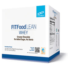 Load image into Gallery viewer, XYMOGEN, FIT Food Lean Whey Creamy Chocolate No Added Sugar, No Stevia 10 Servings
